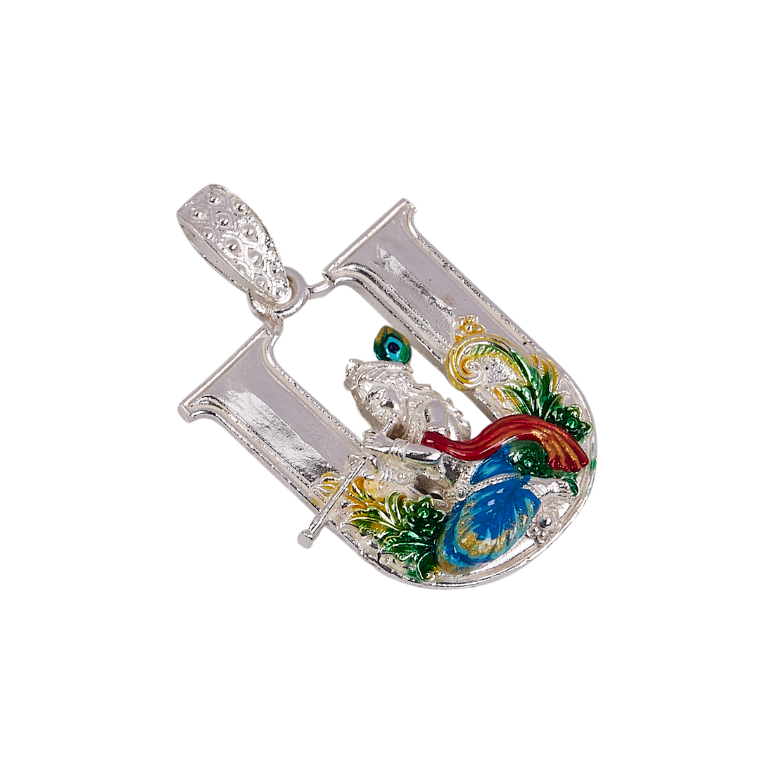 Sacred Charm – Krishna ‘U’ Pendant