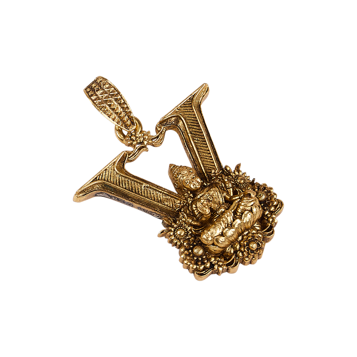 Divine Prosperity – Lakshmi ‘V’ Pendant