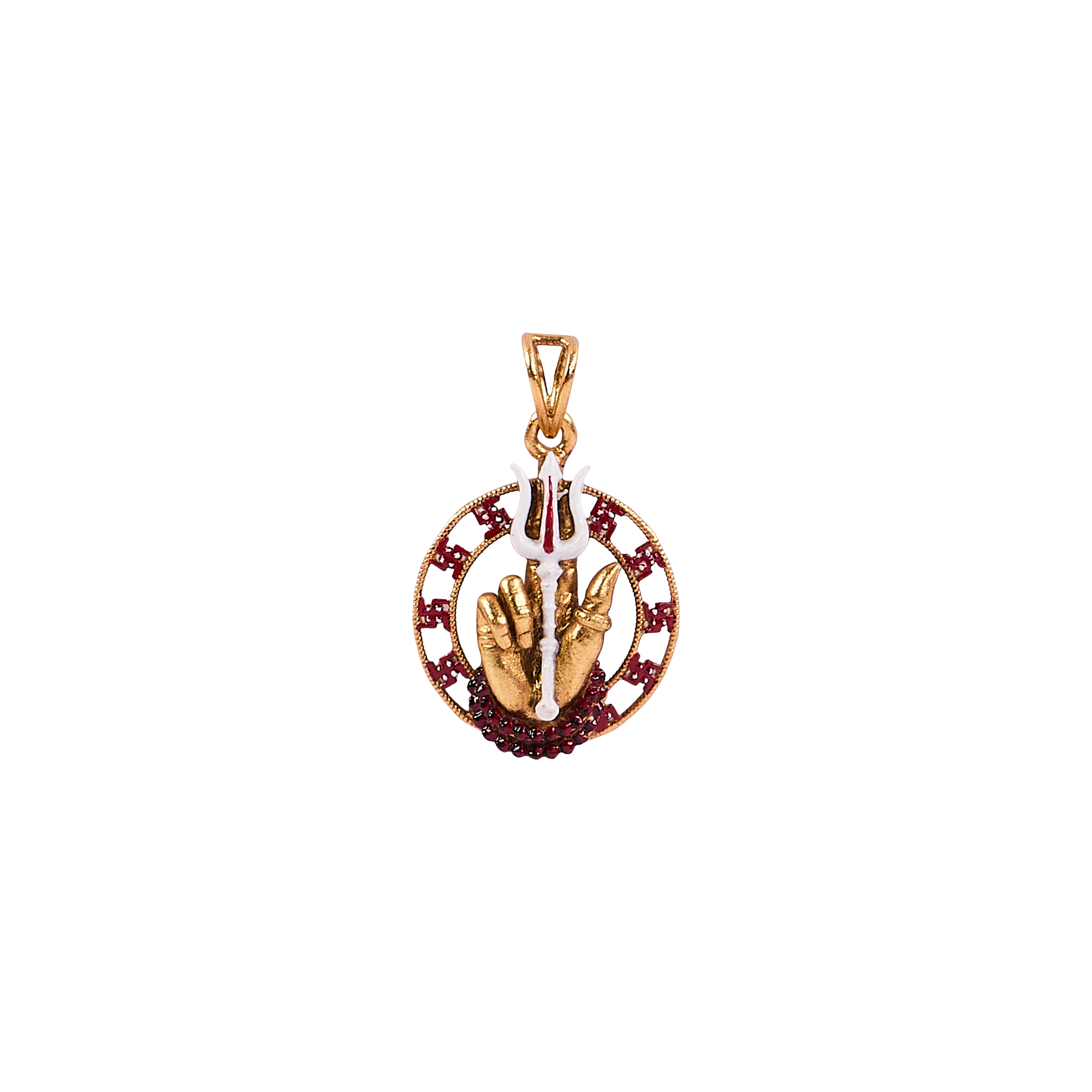 The "Ruby Guardian" Pendant