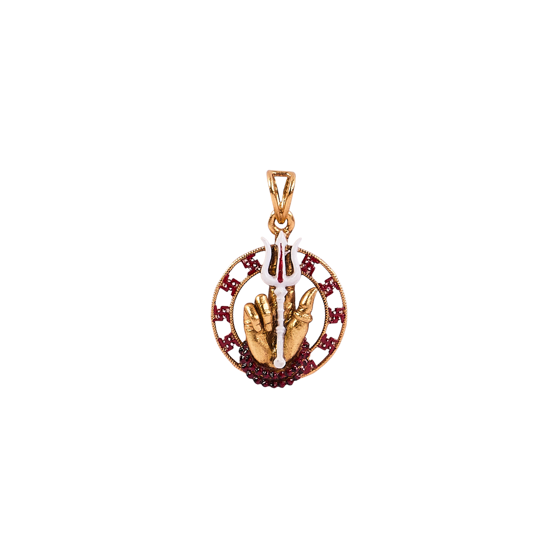 The "Ruby Guardian" Pendant