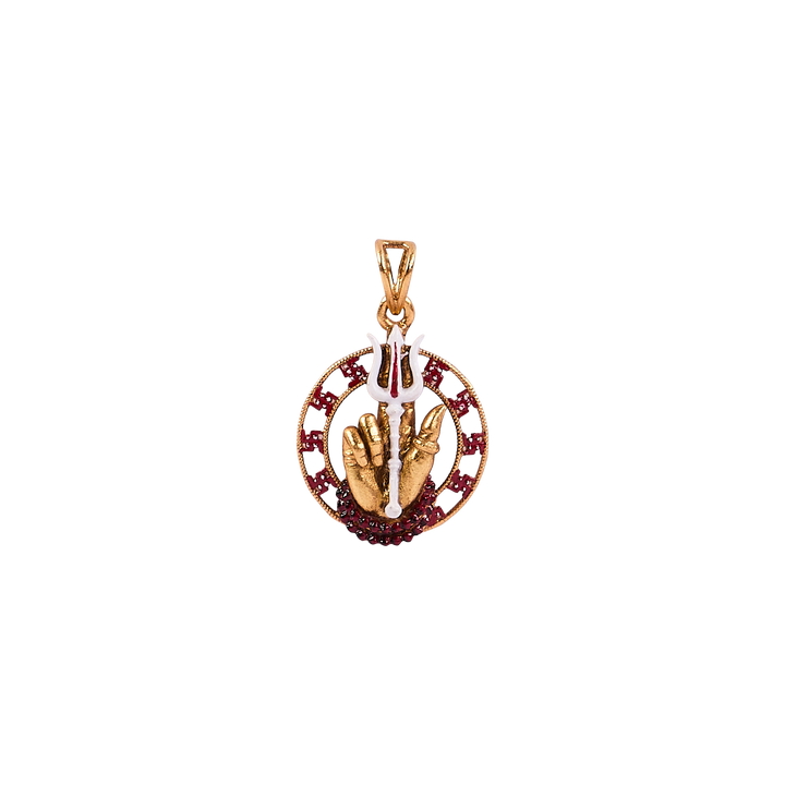 The "Ruby Guardian" Pendant