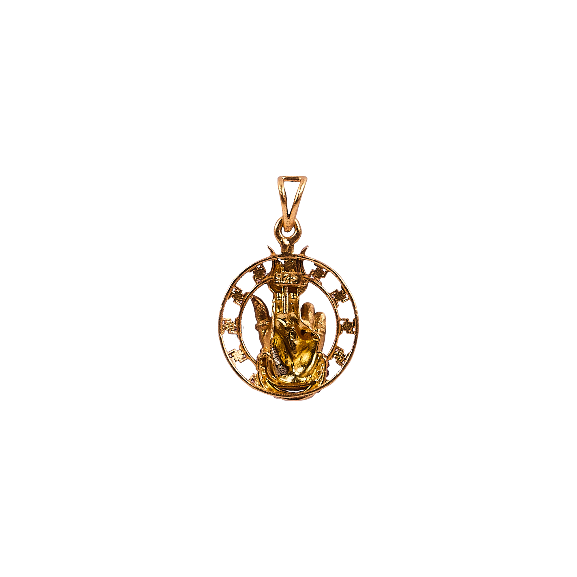 The "Ruby Guardian" Pendant