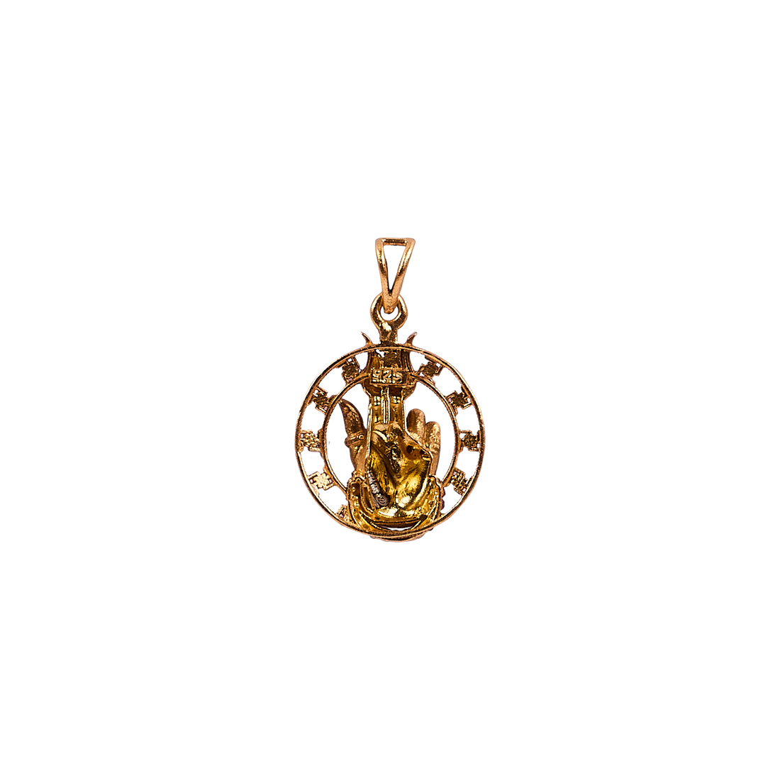 The "Ruby Guardian" Pendant