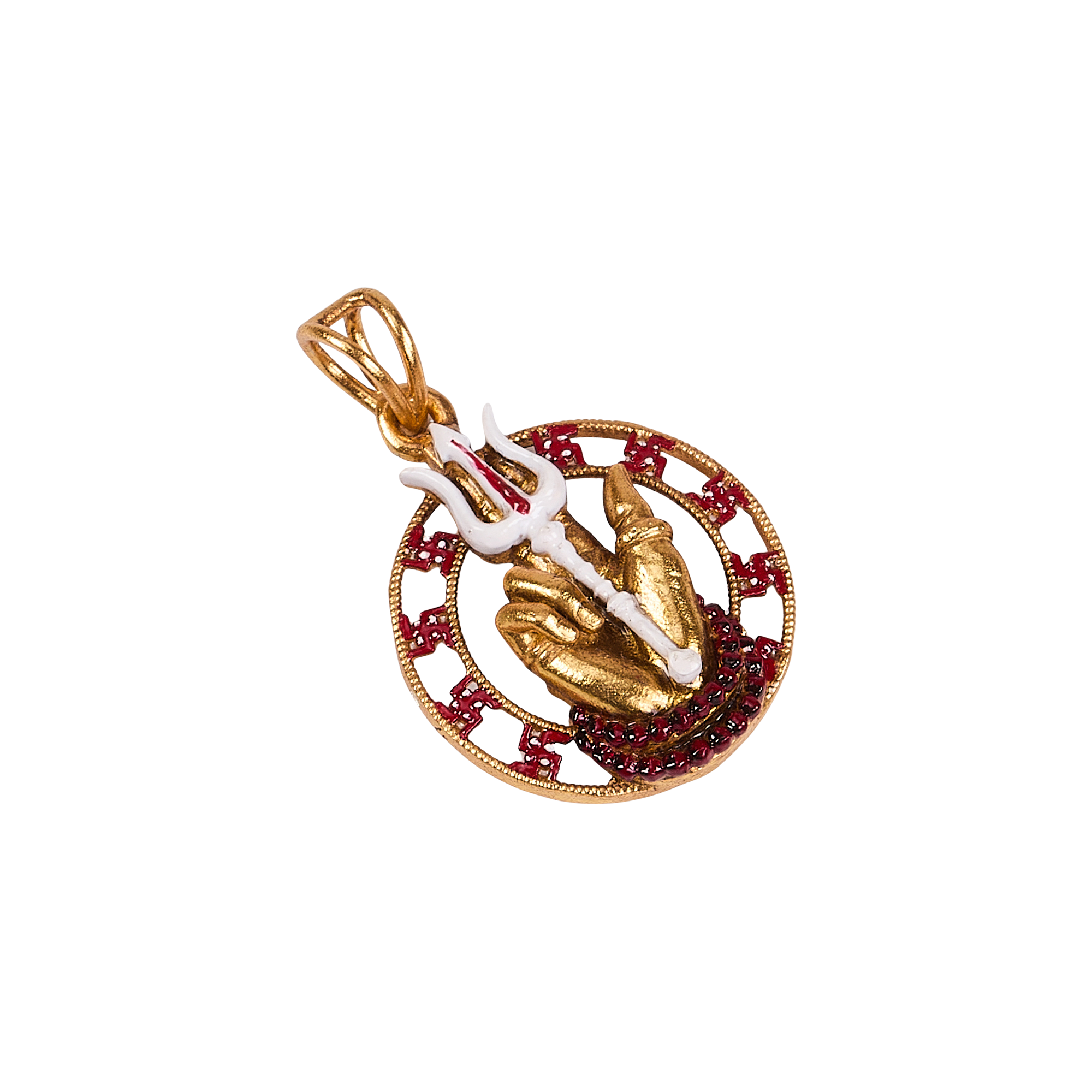 The "Ruby Guardian" Pendant