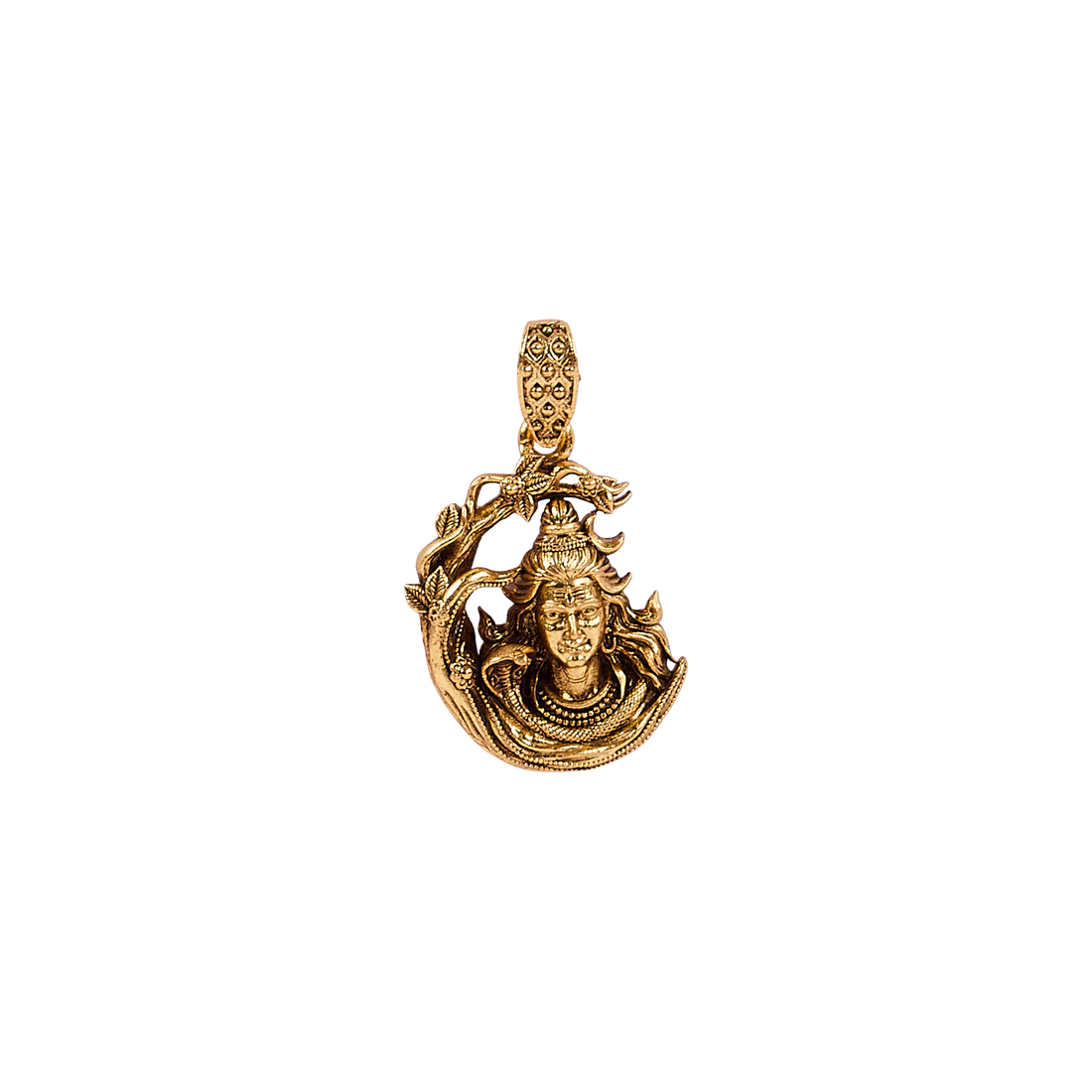 Divine Tranquility – Shiva ‘C’ Pendant
