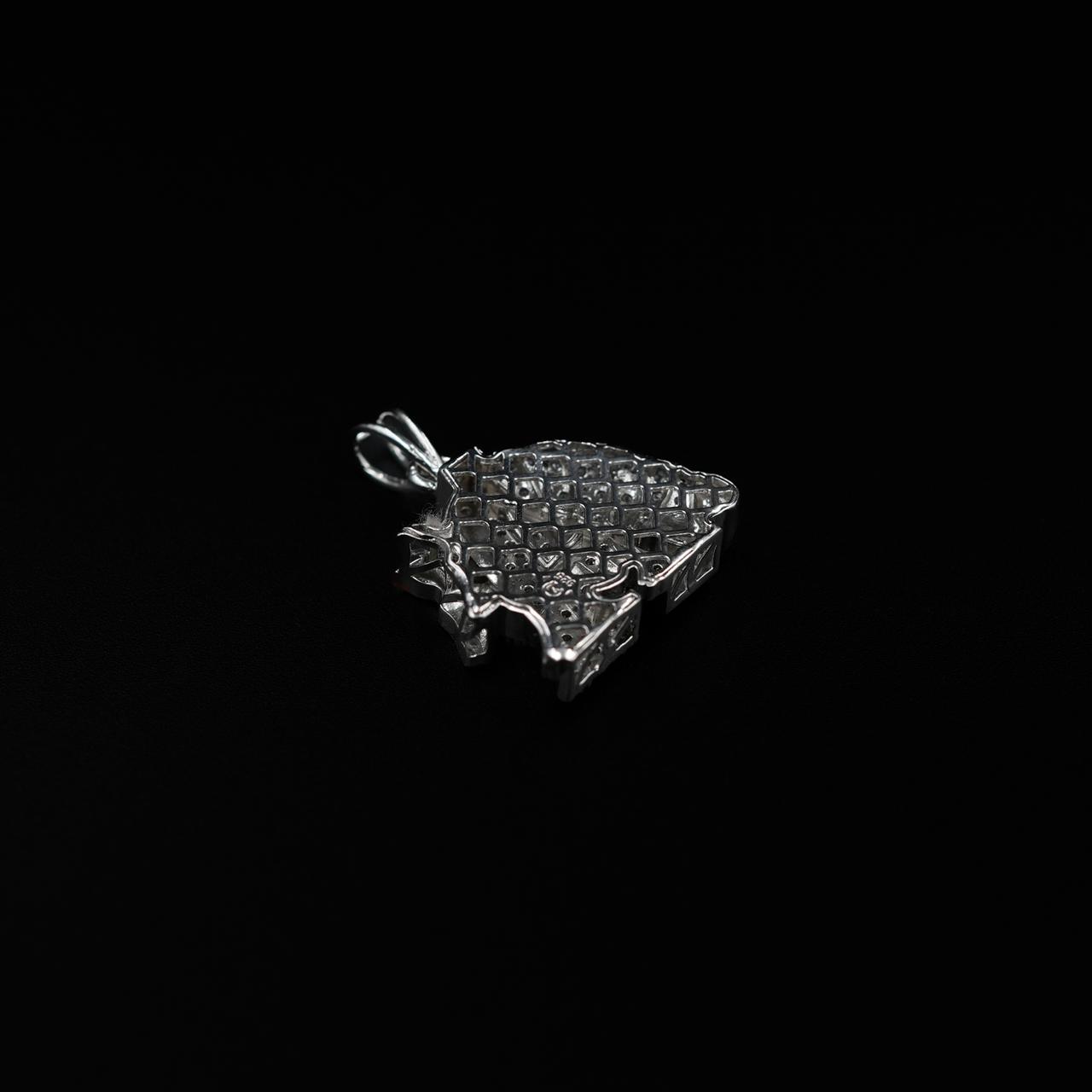 Deer Initial "A" pendant