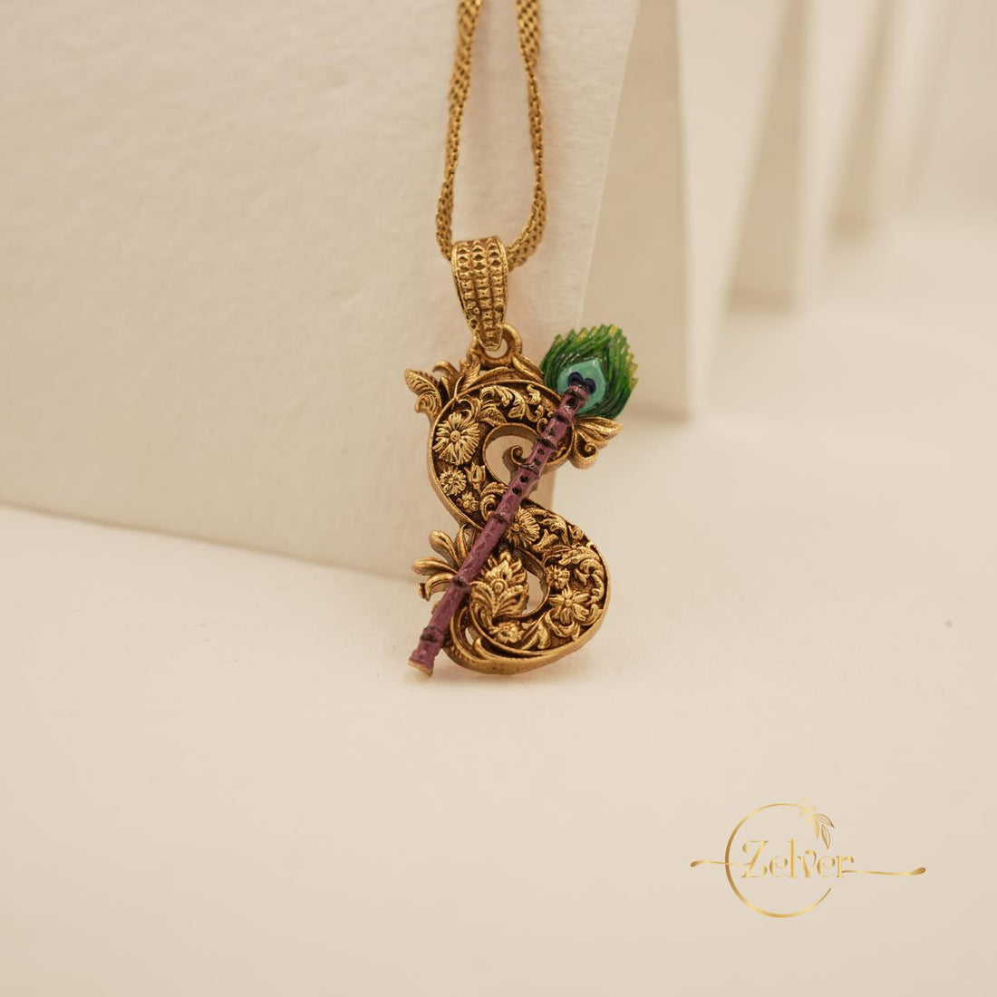 Divine Flute "S" Pendant