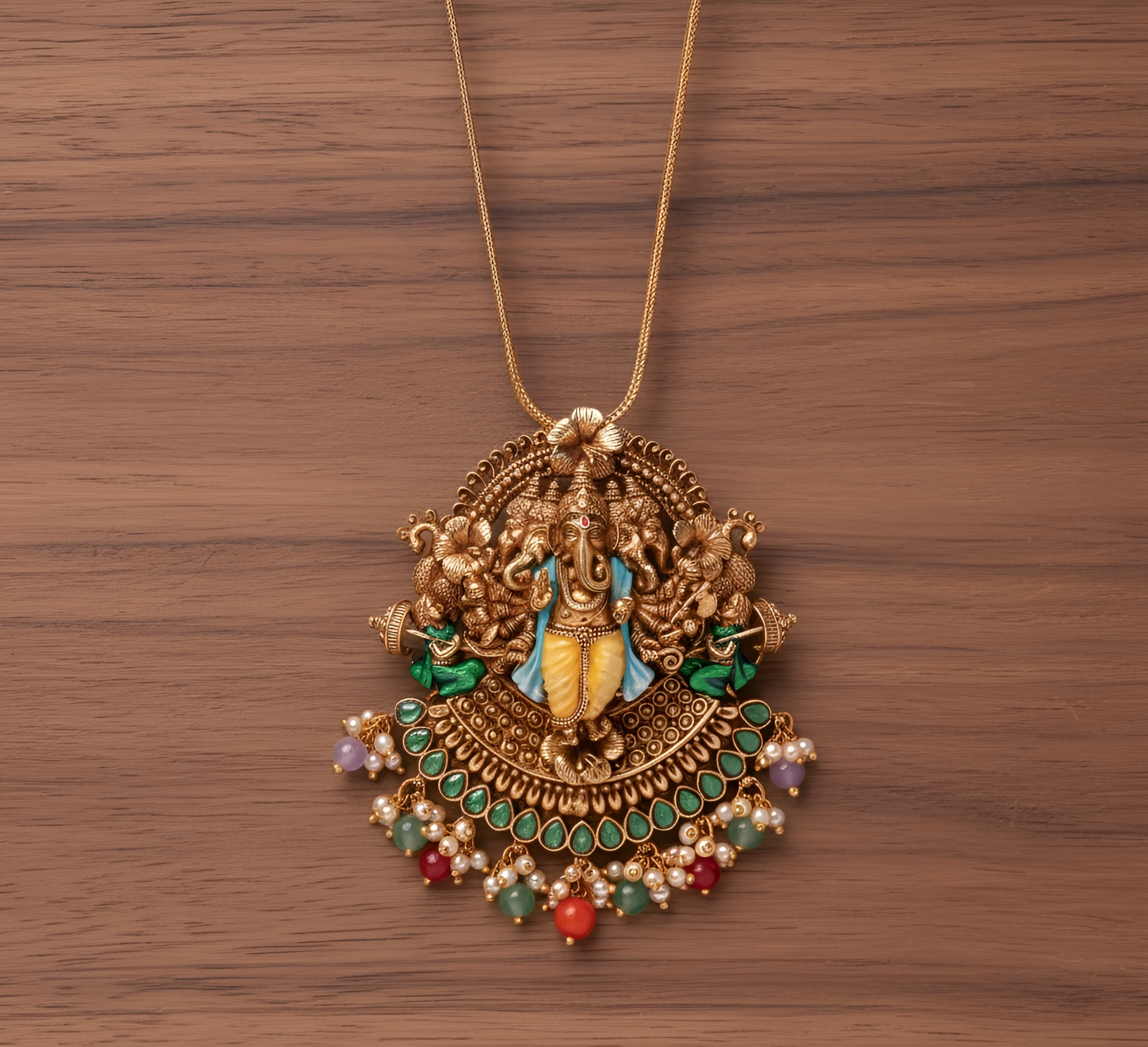 Ganesha Temple Pendant
