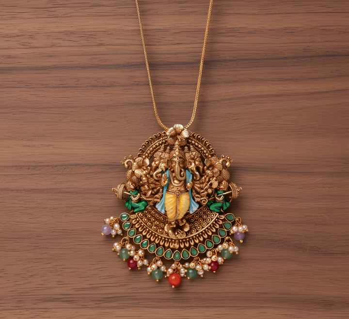 Ganesha Temple Pendant