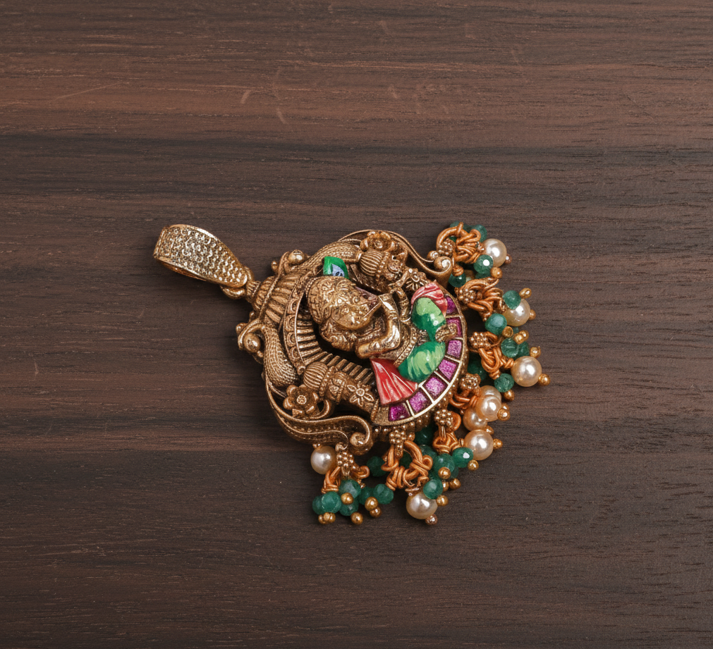 Krishna Motif Pendant