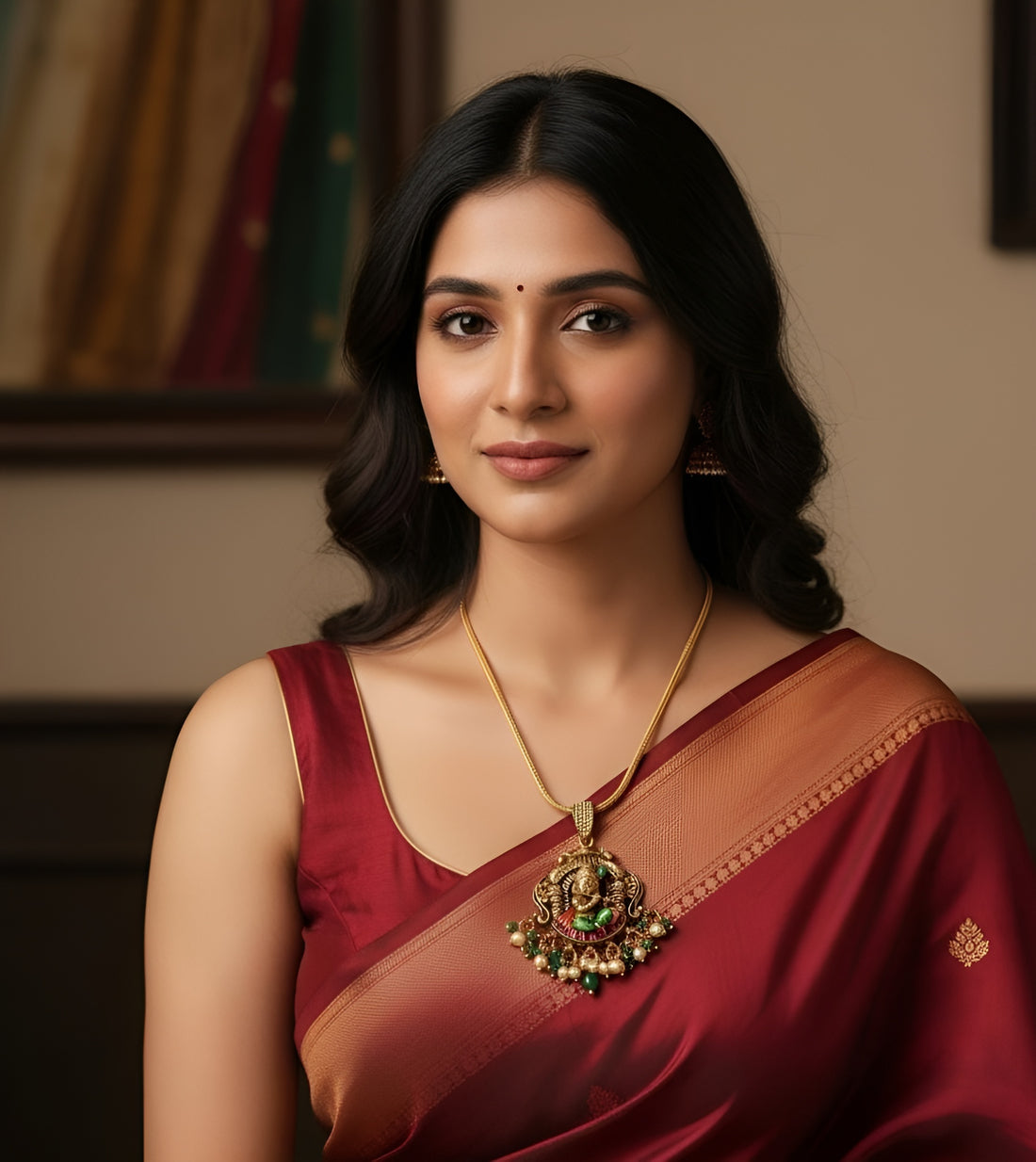 Krishna Motif Pendant