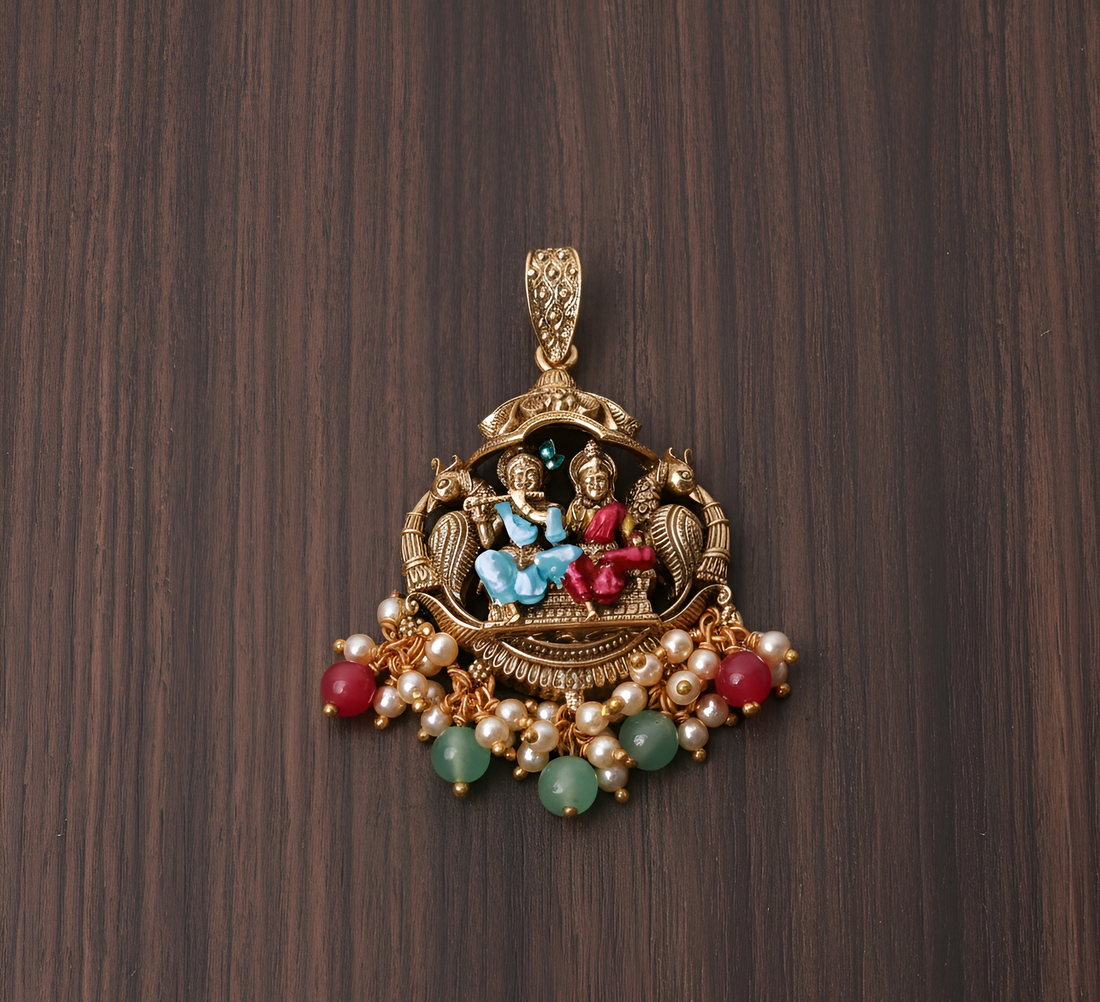 Radha Krishna Pendant