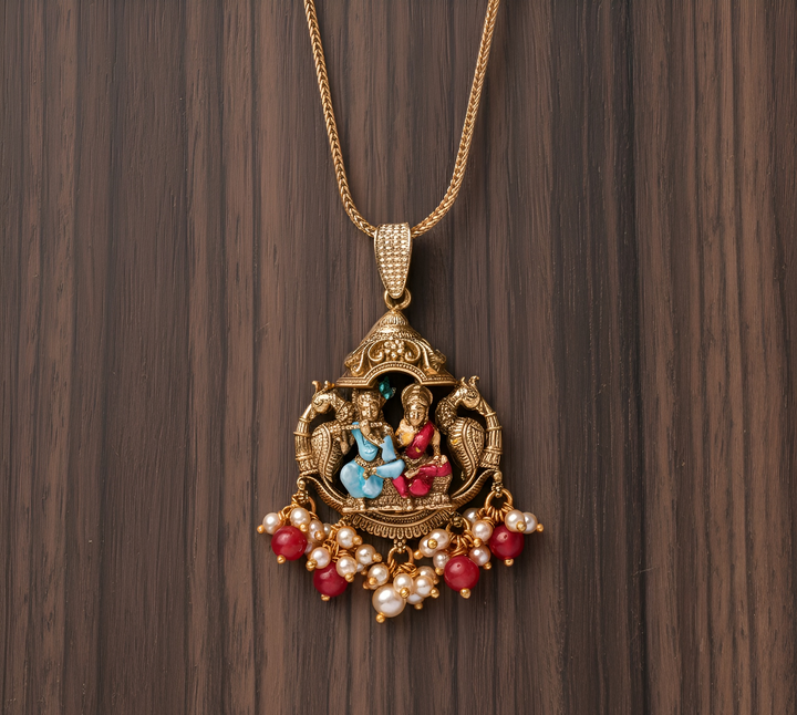 Radha Krishna Pendant
