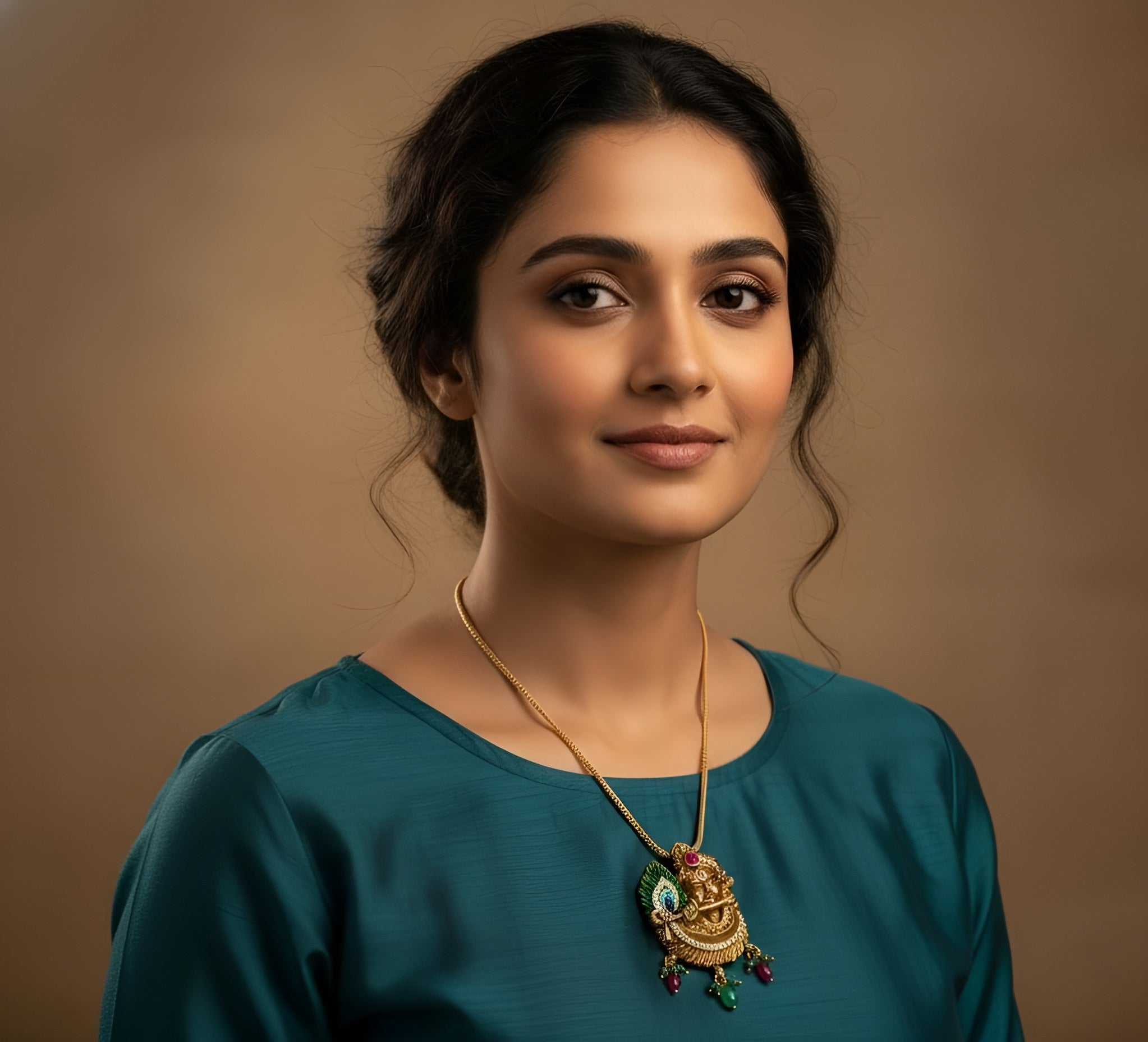 Antique Flute Pendant