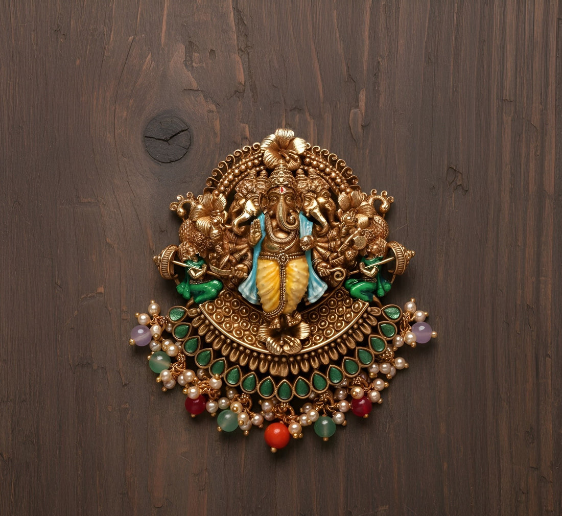 Ganesha Temple Pendant