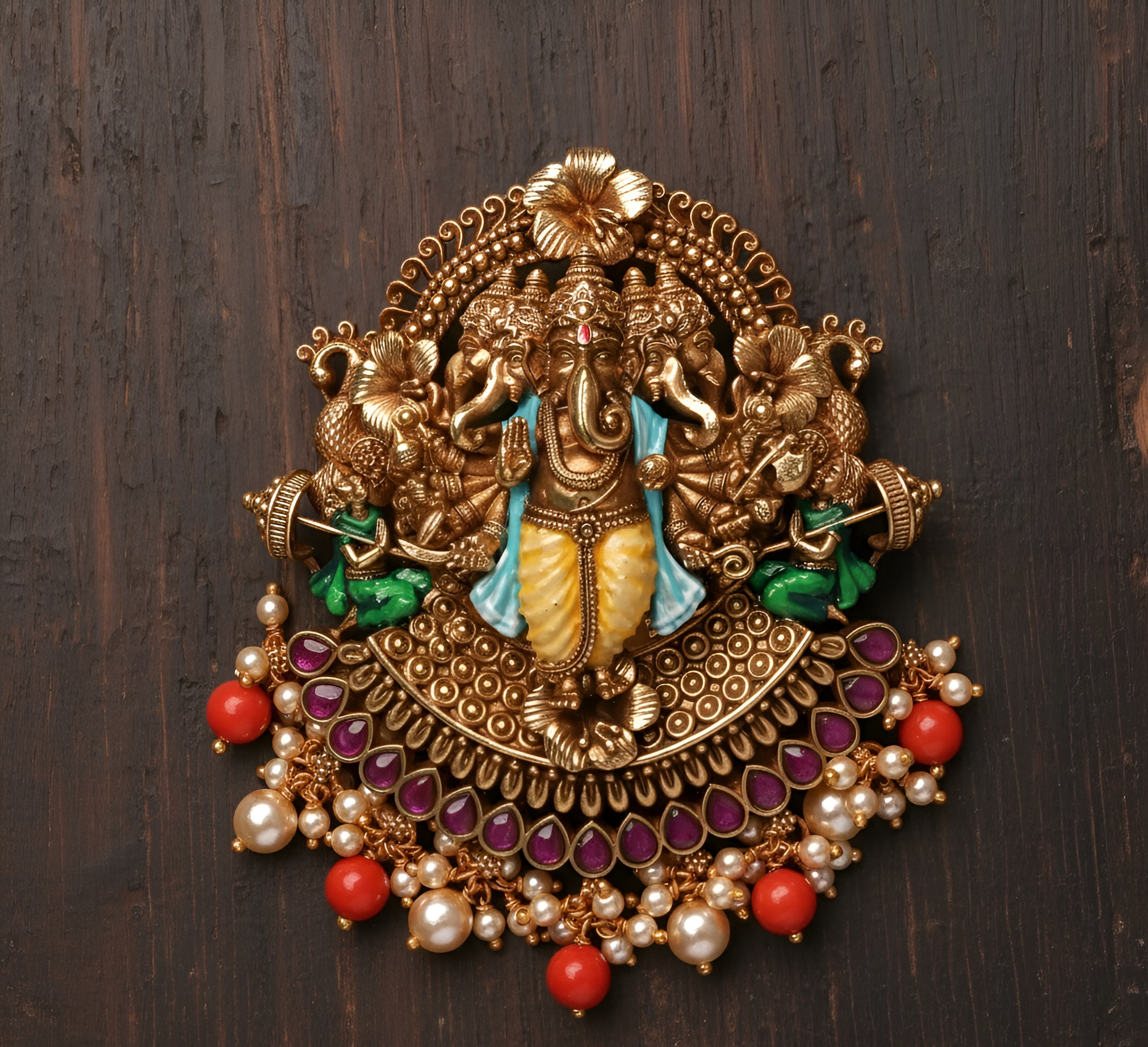 Ganesha Temple Pendant