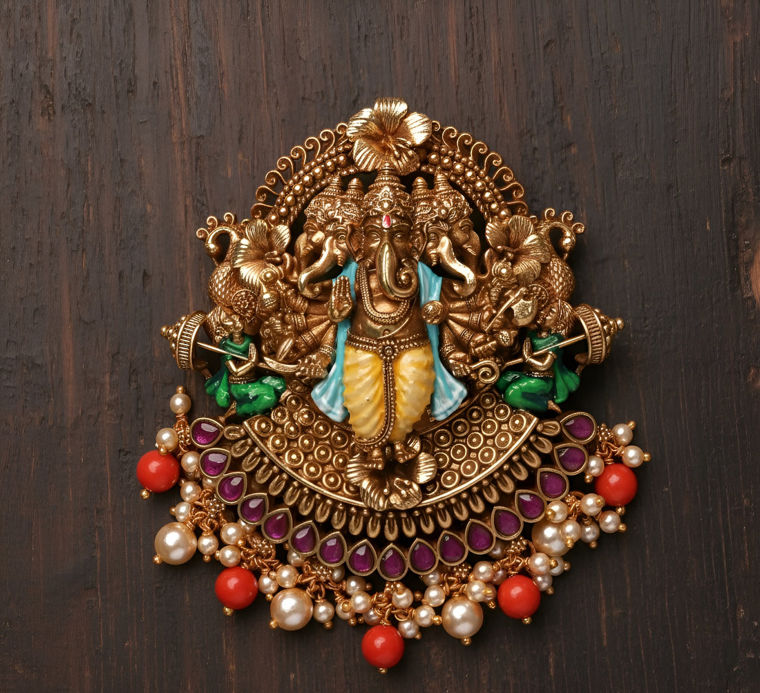 Ganesha Temple Pendant