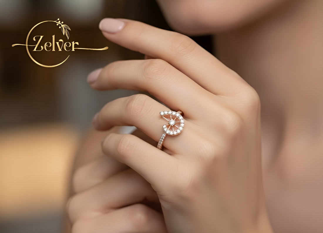 Horseshoe Cluster Ring