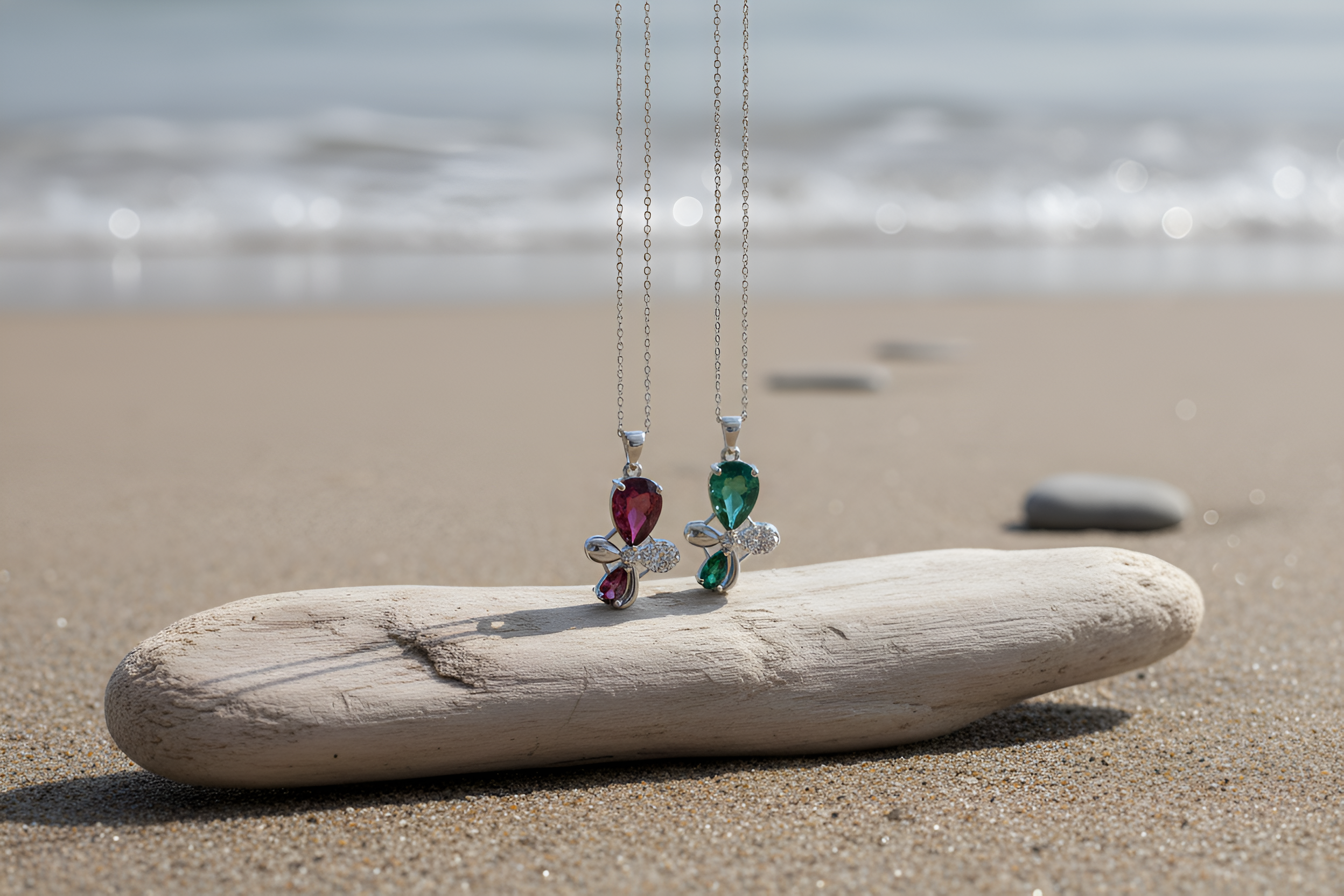 Floral-inspired pendant