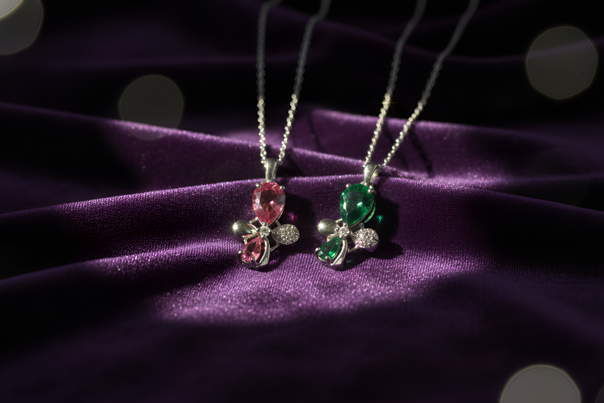 Floral-inspired pendant